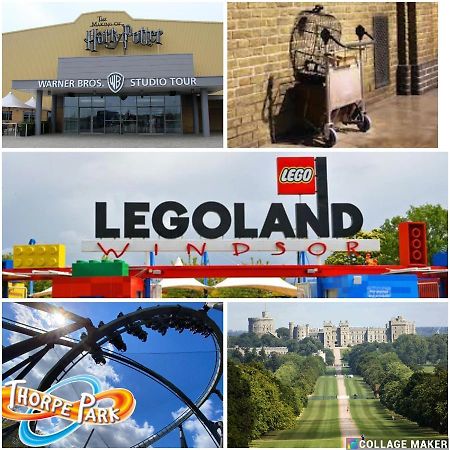 Royal Brick Home - Sleeps 5 To 6 - No Ulez - Tube Nearby - Free Parking - Lego Themed Slough Luaran gambar