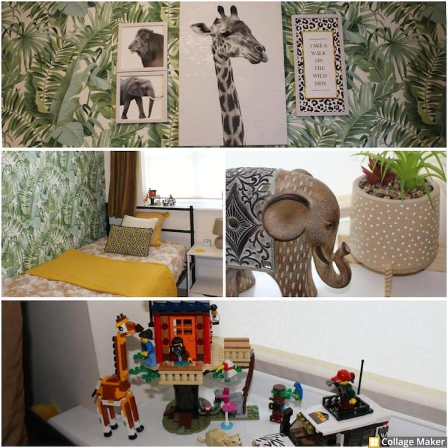 Royal Brick Home - Sleeps 5 To 6 - No Ulez - Tube Nearby - Free Parking - Lego Themed Slough Luaran gambar