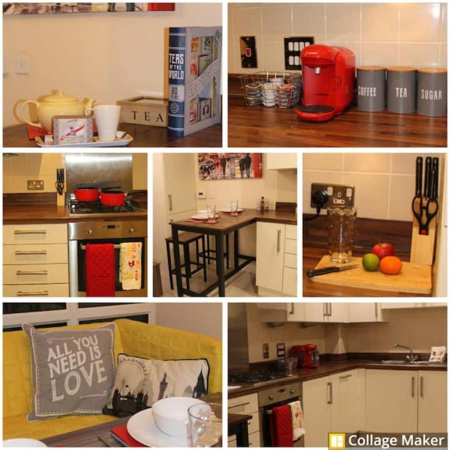 Royal Brick Home - Sleeps 5 To 6 - No Ulez - Tube Nearby - Free Parking - Lego Themed Slough Luaran gambar